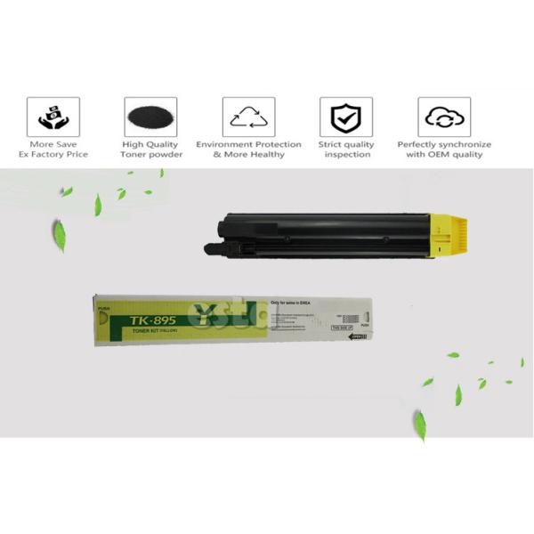 Kyocera TK - 895 Multipack OEM Color Laser Toner para FS C 8525 Producción de página de 6,000