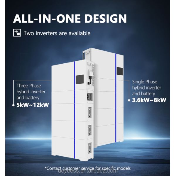 Deye AI-W5.1-B-ESS 2024 Home Energy Power Storage Lifepo4 Lithium Ion Battery for Solar New Listing