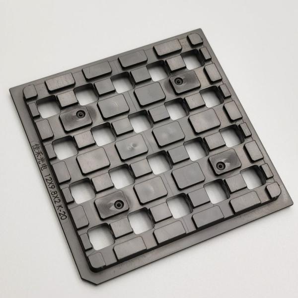 ESD PPE Black Electronic Components Tray High Temperature Resistant