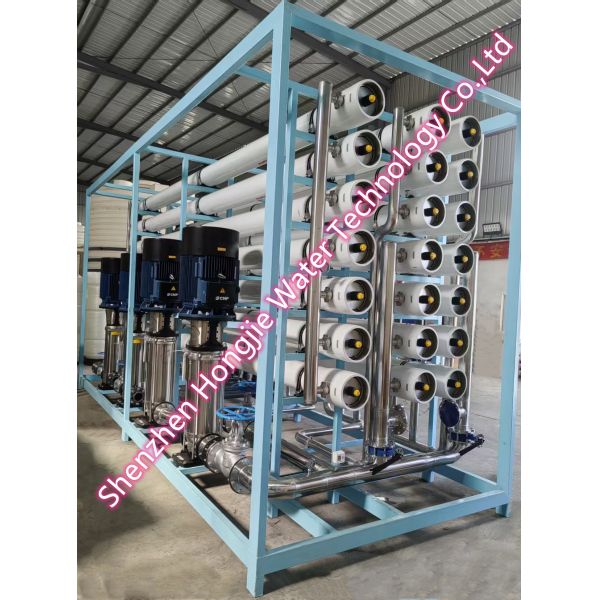 30m³/H Double-Stage Industrial Reverse Osmosis System With EDI For Ultra-Pure Water Treatment