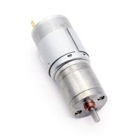 Motor de baja velocidad de salida central JGA25-385 24v Motor de engranajes DC 25mm Brush DC Motor de engranajes 24v
