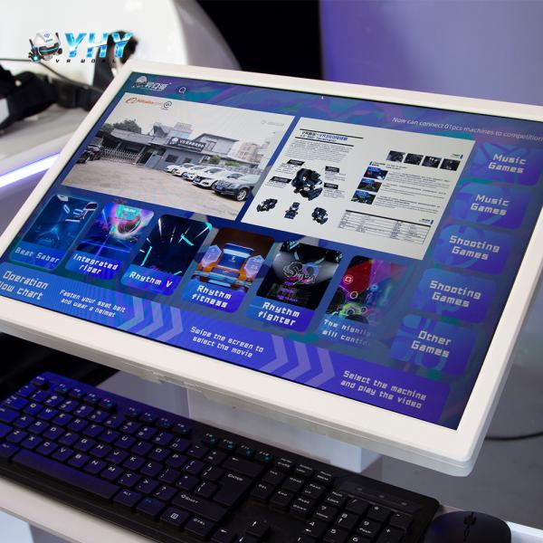 Игра Vr имитатора движения Dof продвижения 3 сползая имитатор 400W