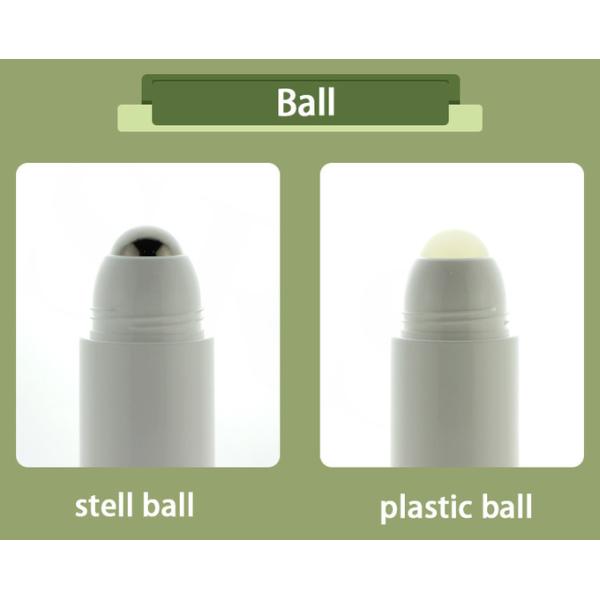 Primary Package For Containing Roll On Bottle For Pain Relief Gel Round Design