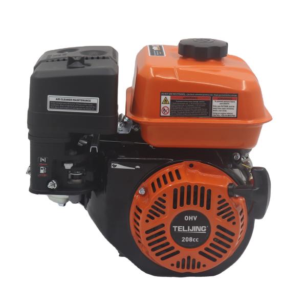 Motor de gasolina de refrigeração forçada OHV refrigerado a ar 5.5-19HP 163-499cc Motor portátil de 4 tempos
