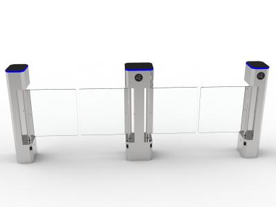 Stainless Steel Swing Barrier Turnstile with RS485/TCP/IP