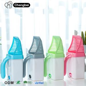 Green Sustainable Cat Litter Box Shovel ABS Easy Cat Litter Shovel