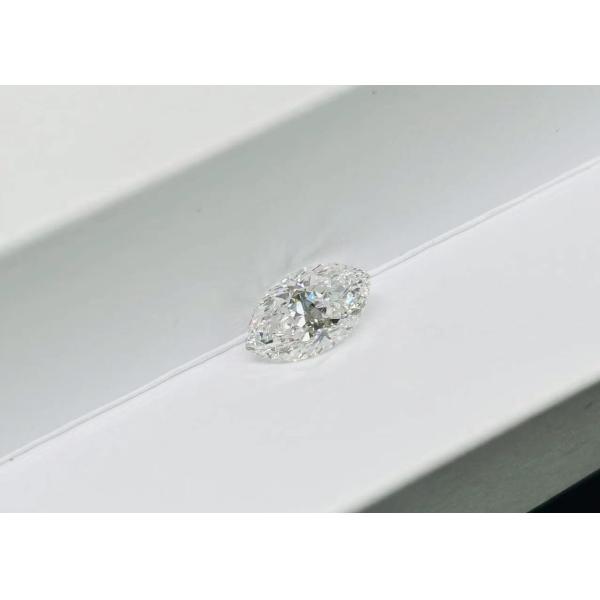 0.84 Carat Lab Grown Fancy Diamonds Customizable Marquise White