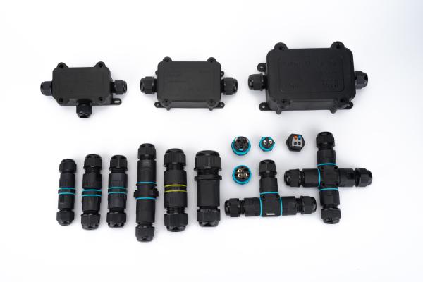 New Generation Dustproof IP68 Waterproof Quick Connector For Wiring 2Way 3-Core Outdoor Electrical Junction Box