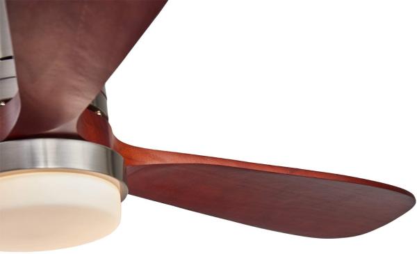 EMC Home Hotel 220v 1320MM Wood Ceiling Fan Light Three speed Customized