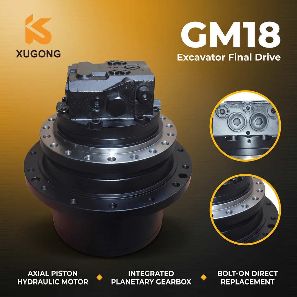 GM18 Excavator Spare Parts Replacement Final Drive