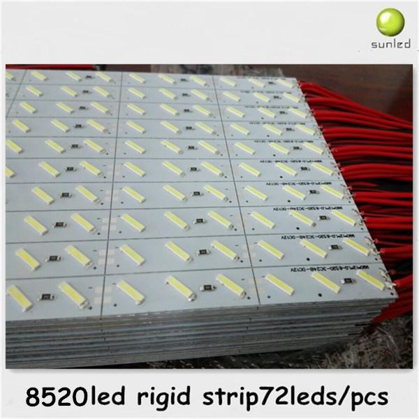 IP20 Solid Led Light Strip Epister Chip DC12V SMD8520 Aluminum Material 18-22w