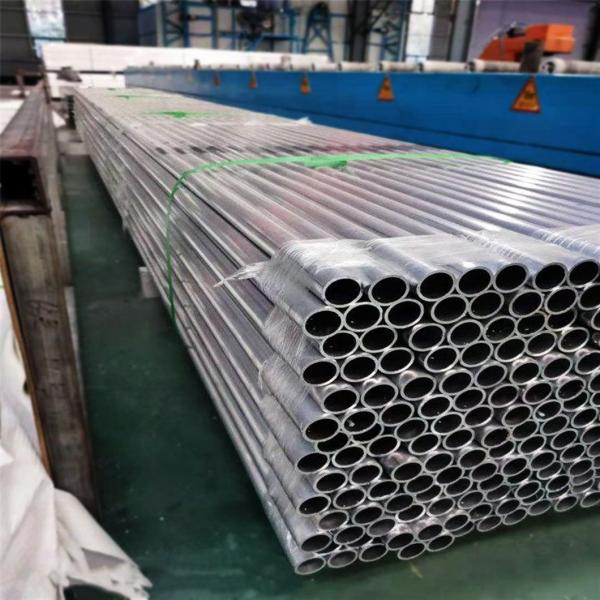 6000 Series Round Aluminum Pipe Mill Finished For Building / Decoration