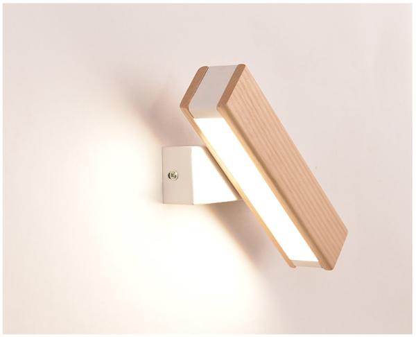 Nordic Solid Walnut Wood Wall Lamp AC110-240V LED Wall Sconces wood wall lamp (WH-OR-64)