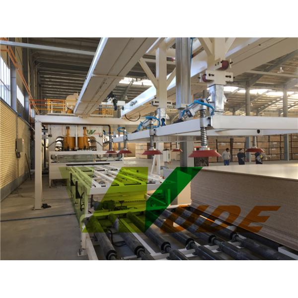 Laminate Flooring Furniture Lamination Machine , Particle Board Hot Press Machine