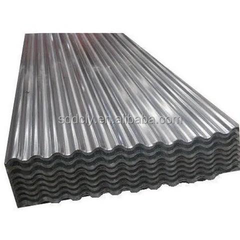 Fornecimento direto Folha galvanizada ondulada 3-8 toneladas Peso da bobina 1800-2000mm comprimento