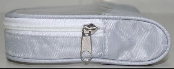 Clear PVC Plastic Cosmetic Organizer Bag With Zipper For Storage Customized