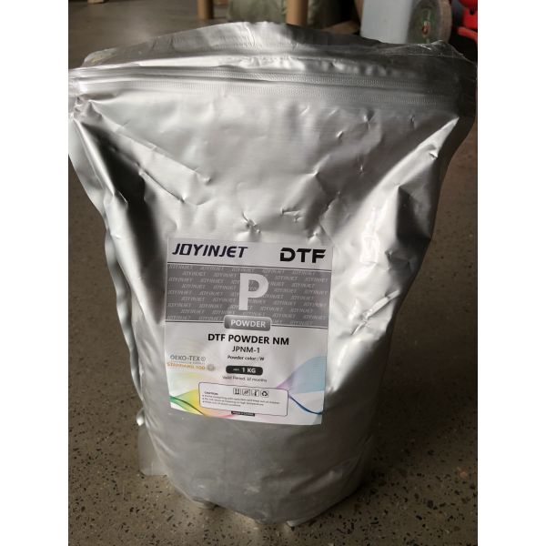 White DTF Hot Melt Powder 1KG Hot Melt Adhesive Powder For Fiber & Garment