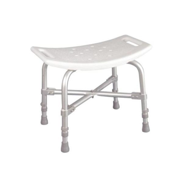 ABS POM PMMA Plastic Shower Seat For Elderly Plastic Shower Bench Seat