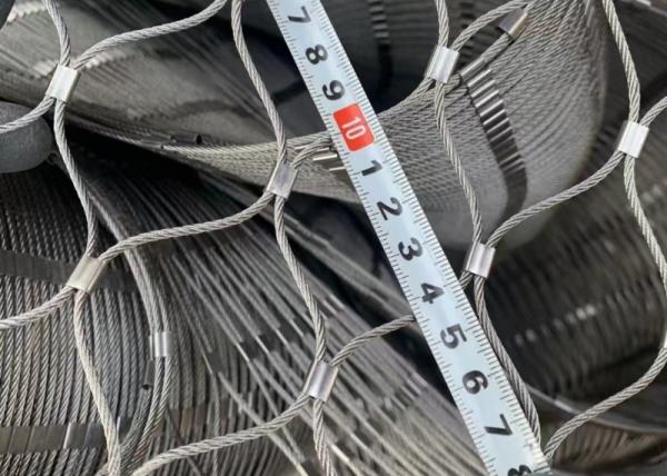 SS304 1.5mm ステンレス鋼ケーブルネットメッシュ 鳥小屋ワイヤーフェンス用
