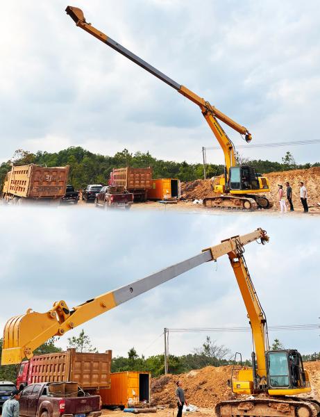 Customizable Telescopic Boom for Hitachi Komatsu CAT Volvo Excavators