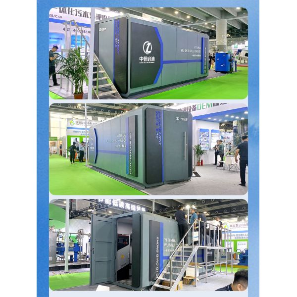Sludge Dewatering Intelligent Integrated Wastewater Treatment Plant  Septic Tank