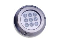 316 luzes subaquáticas azuis de aço inoxidável do barco do diodo emissor de luz para o iate/fuzileiro naval/associação