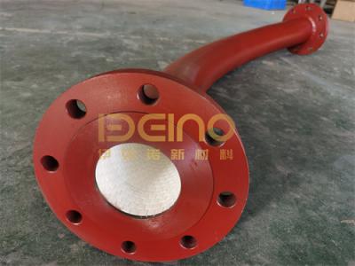 ISO resistente ao desgaste tubo de cerâmica suave resistente ao desgaste cotovelo