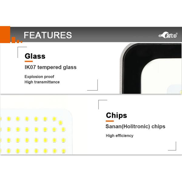 Tampered Glass 200w LED Flood Light