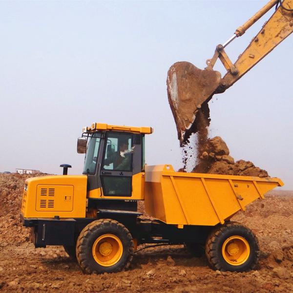 Highway Road Construction Machinery 3.5 M 3 7.0 Ton Off Road Dump Truck YTO4108