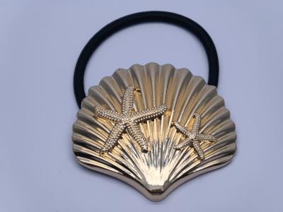 Ornamentações de cabelo de metal polido para estilo elevado