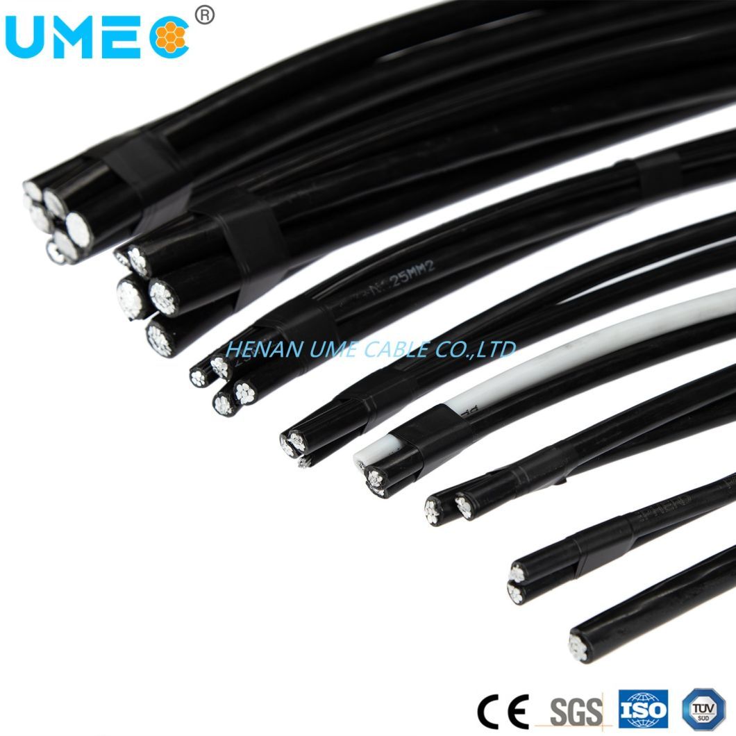 Aerial Bundled Cable ABC Cable >=11kv XLPE Insulation Medium Voltage Aerial Insulated Cable