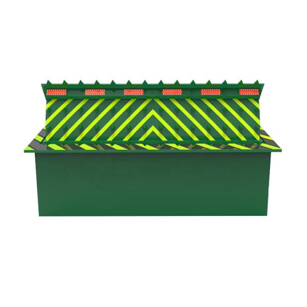 16mm Thickness 3.7KW PLC Control Hydraulic Road Blocker for High Security Access Control