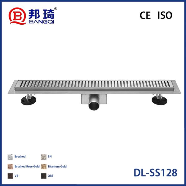 DL-SS128 Drainage de plancher en acier inoxydable européen