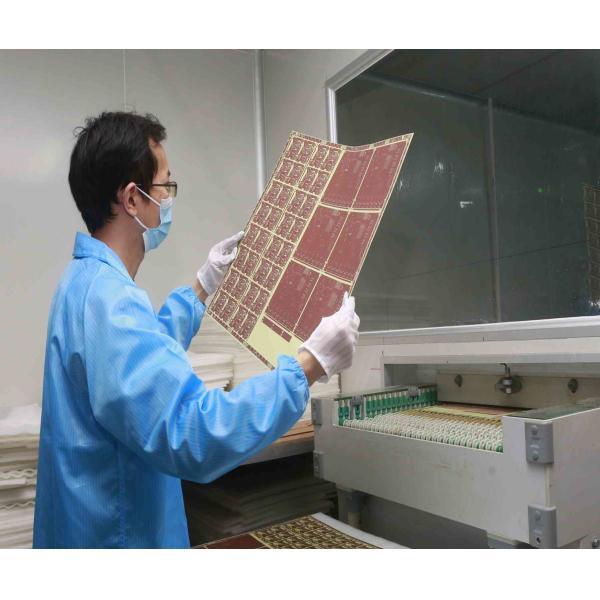 Разнослоистая плата с печатным монтажом 1OZ 4 маска припоя Pcb FR4 TG170 слоя разнослоистая голубая