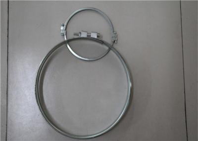Galvanized Malleable Steel Pipe Clamps , Pipe Support Clamp OEM Parts