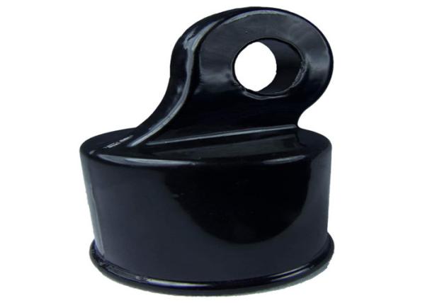 1-3/8 Inch Chain Link Fence Top Rail End With Black Powder Coated