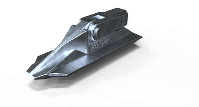 Ductile Iron Galvanized 280kN Ground Earth Anchors