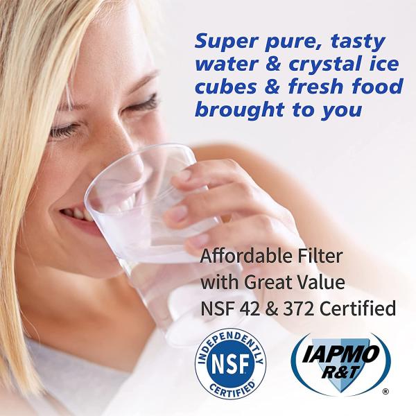 LT1000P Природный кокосовый активированный уголь холодильник фильтры воды Ручной источник питания