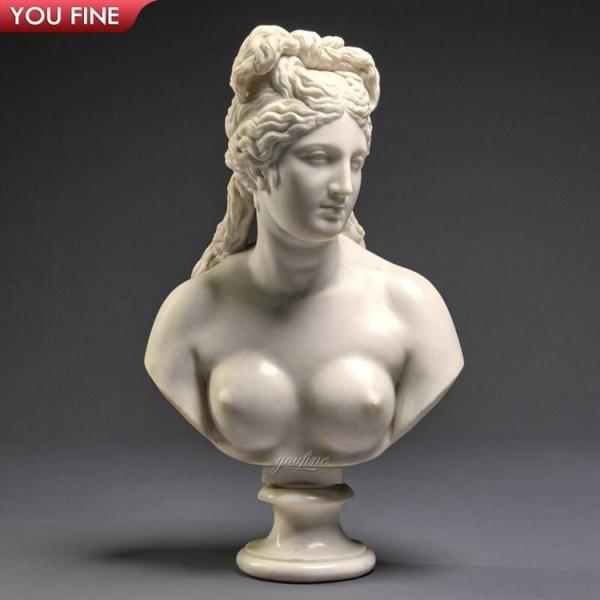 Custom Marble David Bust Sculpture Western Design Style Statue