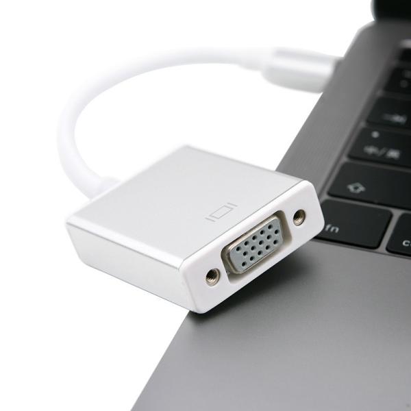 Kico USB 3.1 Type C To VGA Converter  Type-C To HDTV  Adapter Cable Male To Female Full HD 1080P for Macbook