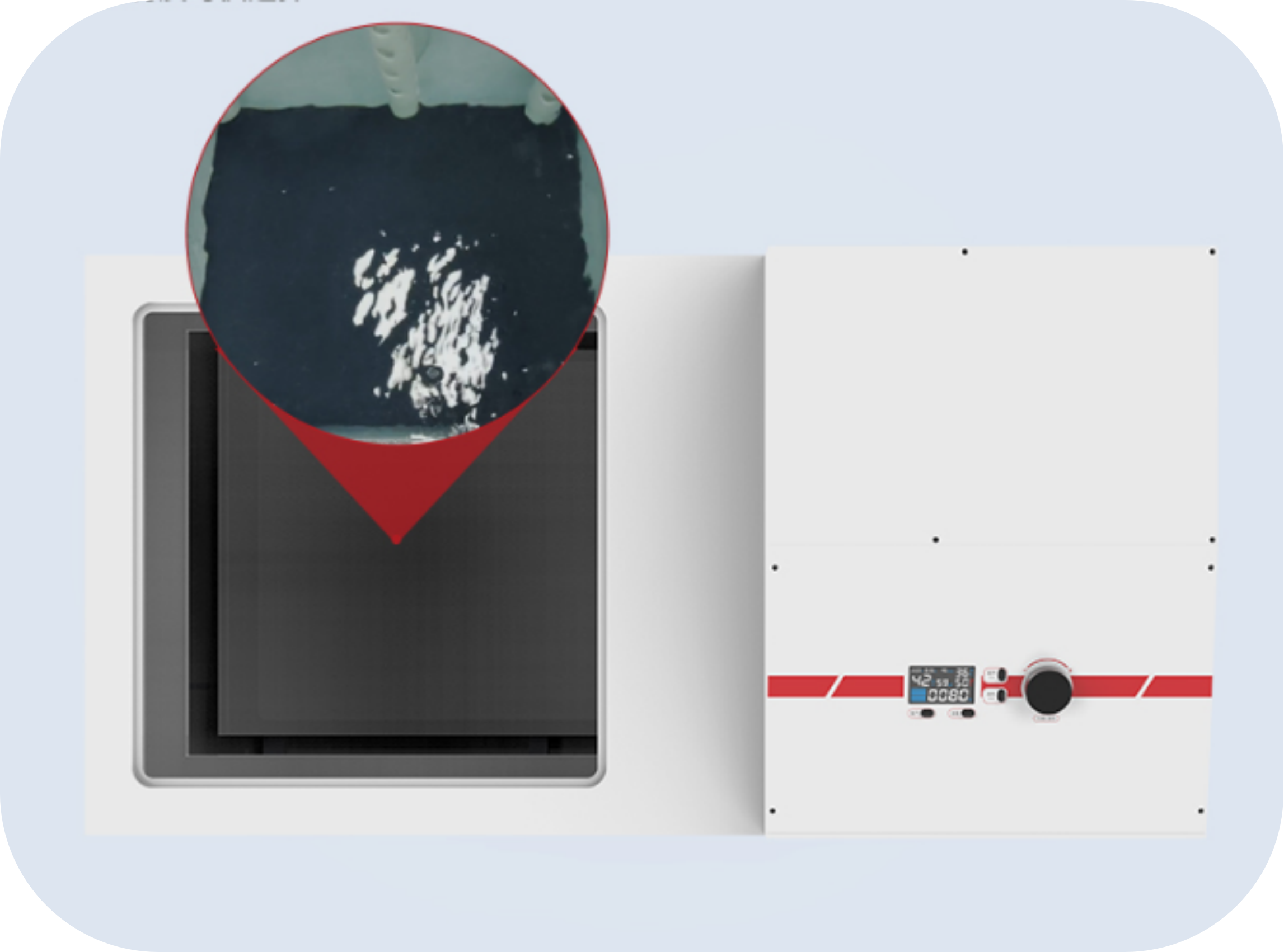 PP Single Tank Ultrasonic Cleaner for Strong Acid & Alkali Resistant Chemical Cleaning