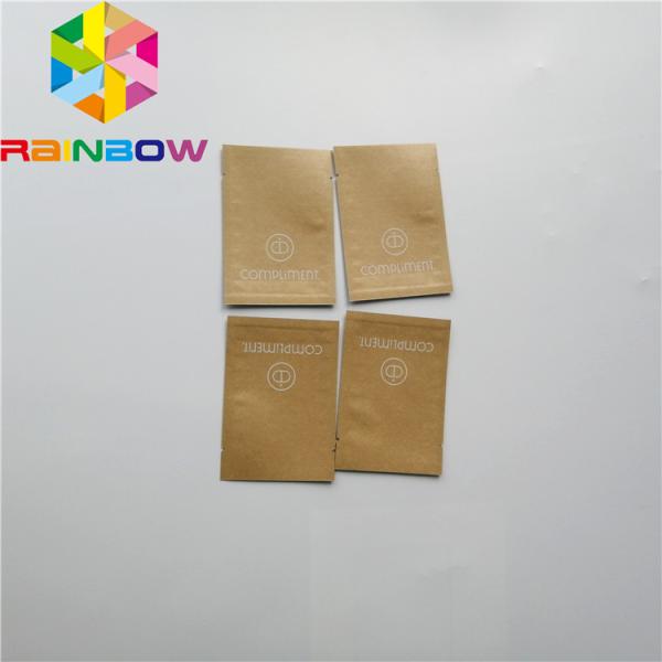 Небольшая повторно использованная алюминиевая фольга печатания бумаги Брауна Крафт изготовленная на заказ влагостойкая