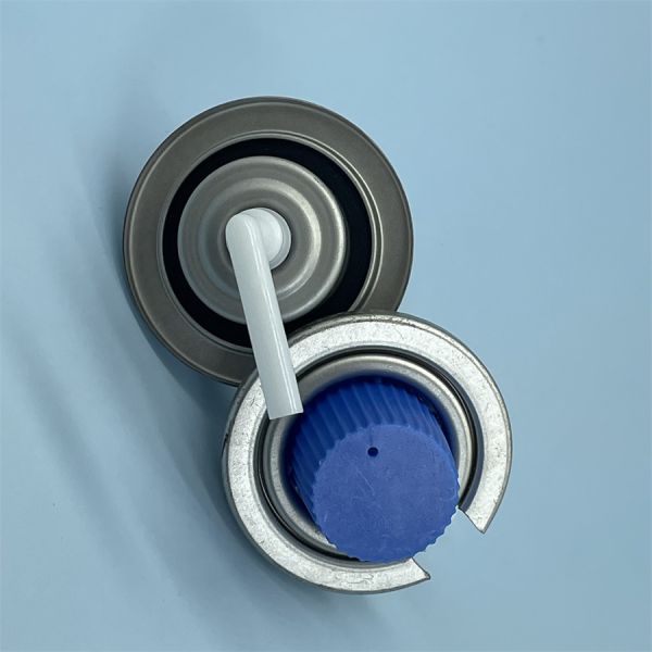 OEM Butane Gas Spray Valve for Camping Fuel Cartridge and Portable Gas Can Packaging Solutions