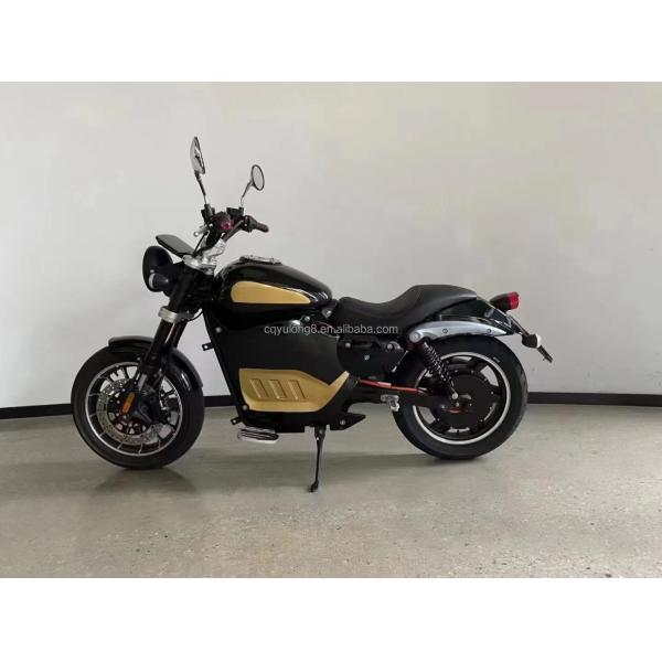 Electric Motorcycle Delivery with Disc Brake and LCD Display 5000W Replaceable Battery