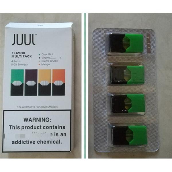 Factory Wholesales OEM 1ml capacity Ceramic coil CBD empty Juul Pods for JUUL Vape Pen from China supplier
