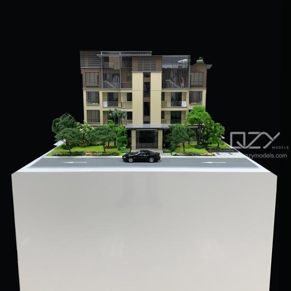 Projeto de Arquitetura Residencial Modelo da Cidade Villa Península de Shenzhou 1/25