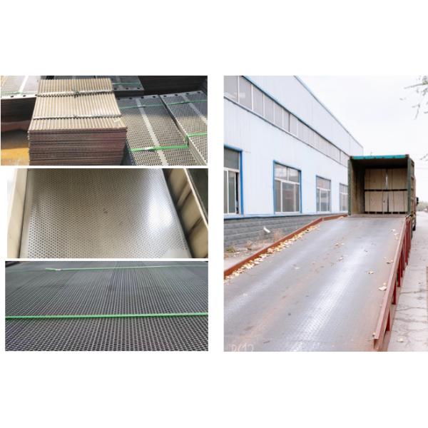 Металлическая пластина украшения SS GI поверхности Birght 8mm пефорированная