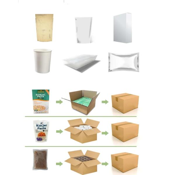 No Odour Shirataki Pasta Spaghetti Organic Konnyaku Konjak Noodle