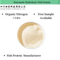 Proteína de peixe de hidrólise enzimática para agricultura biológica