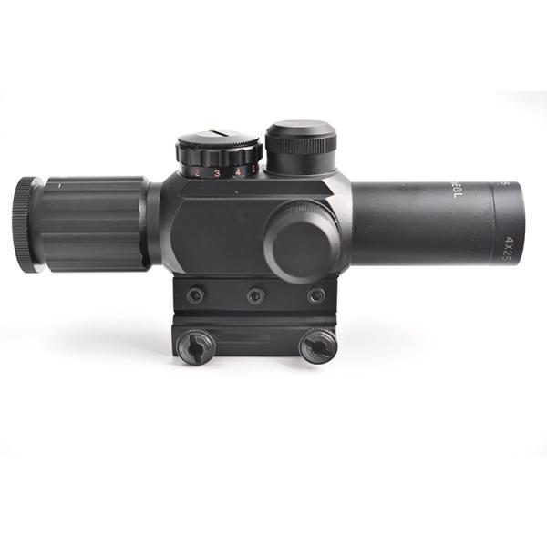M6 Tactical 4X25 IR Red/Green Sight and 170mm Length Red Dot Laser Scope for Hunting